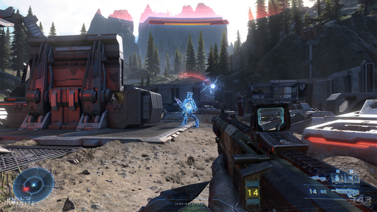 Halo Infinite campaign screenshot pre-release