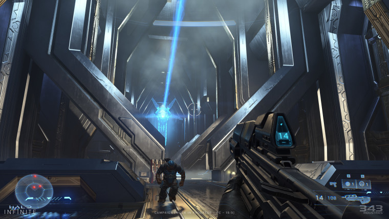 Halo Infinite campaign screenshot pre-release