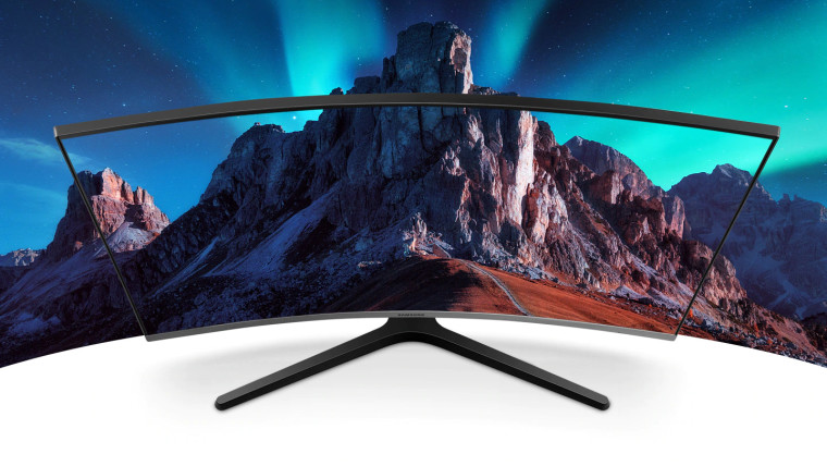 Samsung CR50 curved bezel-less monitor