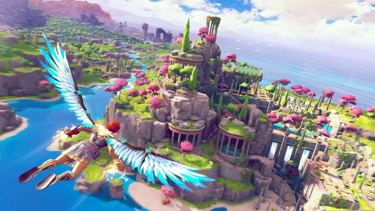 Immortals fenyx rising key art