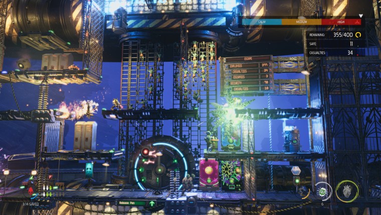 This is a screenshot of Oddworld Soulstorm on Xbox Series X