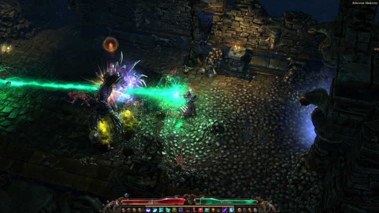 These are Grim Dawn screenshots from Xbox One