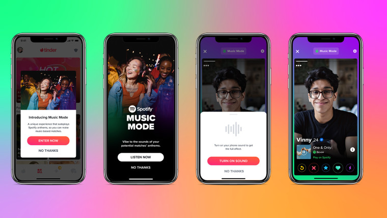 Music Mode in Tinder
