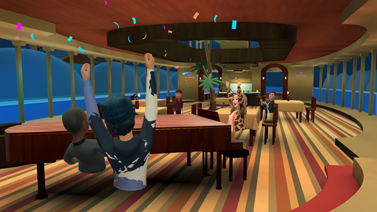 A screenshot from Horizon Worlds