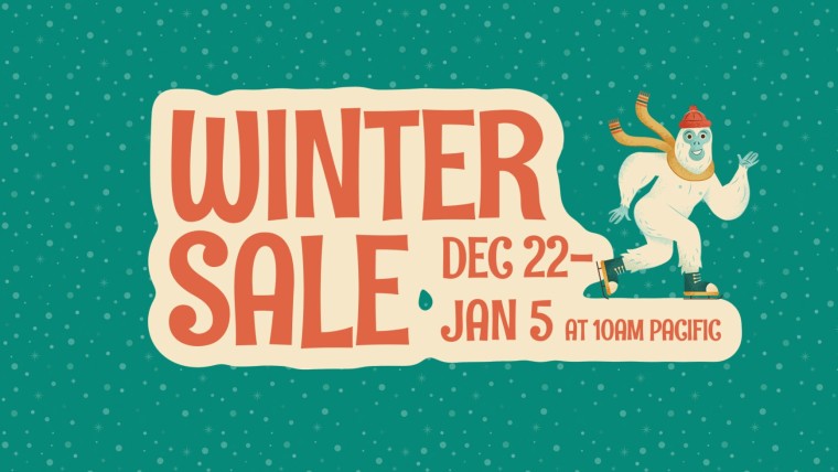 Steam Winter sale 2021 promo