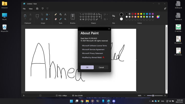 A third-party developer brings Dark Mode to Microsoft Paint on Windows 11 - Vimarsana News