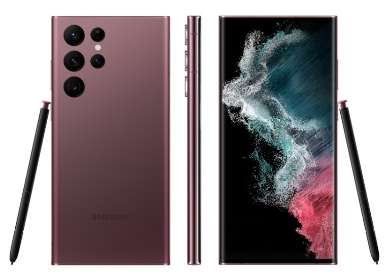 Render of Samsung Galaxy S22
