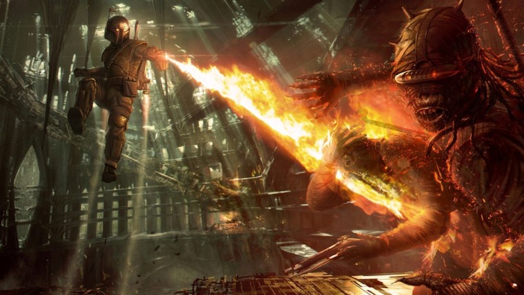 This is concept art from Star Wars 1313