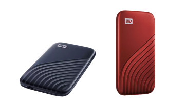 WD My Passport black and red color variants