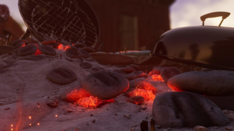 Grounded BBQ location screenshot