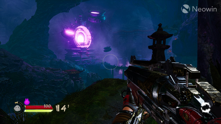 These are screenshots of Shadow Warrior 3 on Xbox Series X