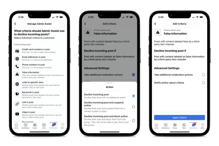 Facebook offers new tools for group admins to shield their audiences from Fake News&039