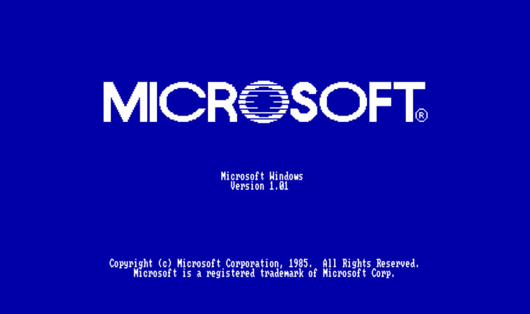 The original Windows 10 Boot Screen