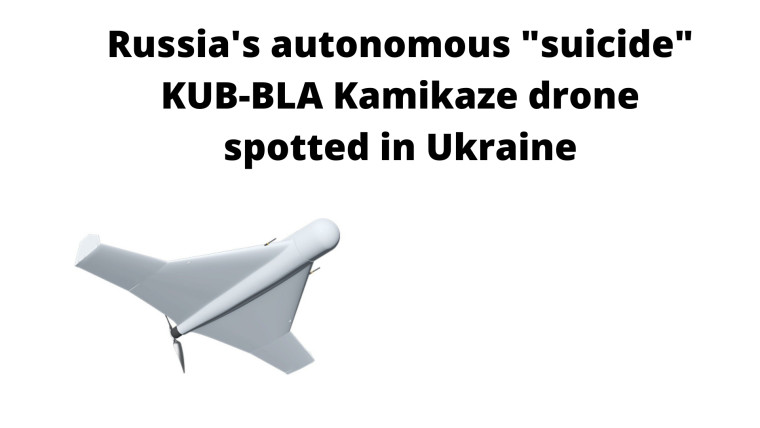 Russia&039s KUB-BLA Kamikaze drone