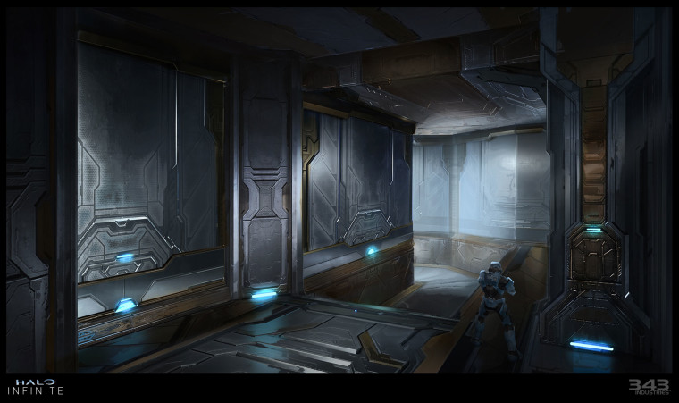 Halo Infinite Season 2 map concept art
