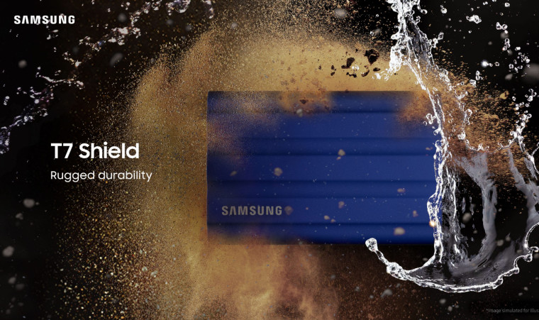 Samsung's T7 Shield Portable SSD can withstand drops, water, and dust - Vimarsana News