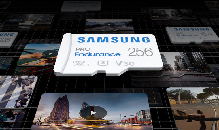 The Samsung Pro Endurance memory card