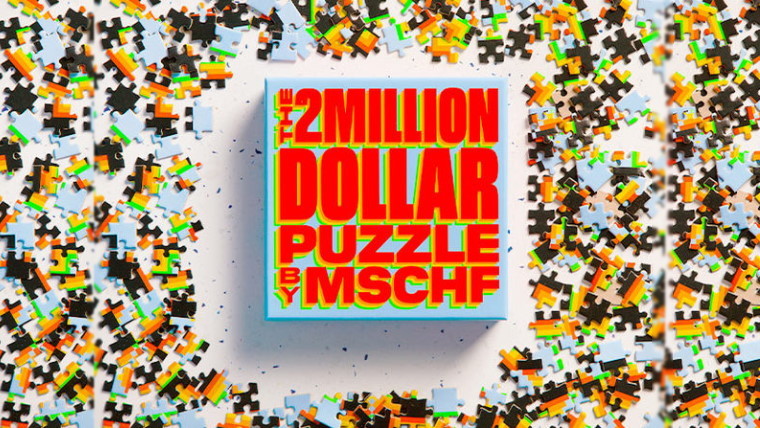 Complete the puzzle, scan the code, and win the 2 Million Dollar Puzzle ...