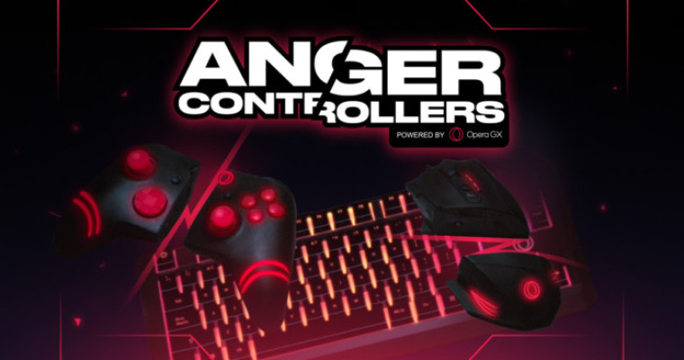 Opera GX&039s Anger Controllers poster