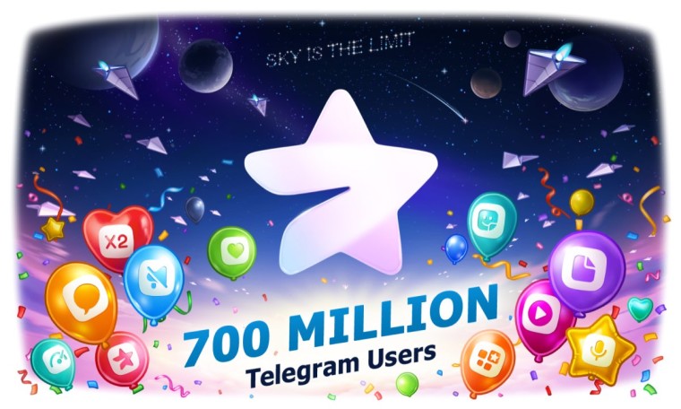 An illustration showing Telegram Premium badge