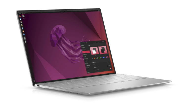 The Dell XPS 13 Plus Developer Edition running Ubuntu