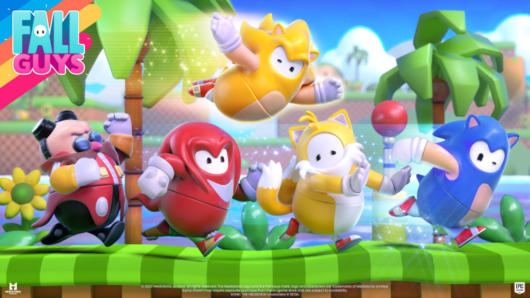 Fall Guys' next crossover event is with Sonic and friends - Vimarsana News