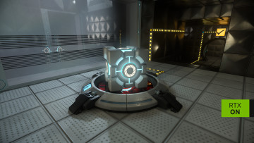 Portal with RTX screenshot