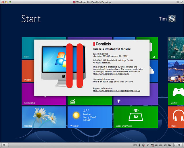 parallel run windows on mac